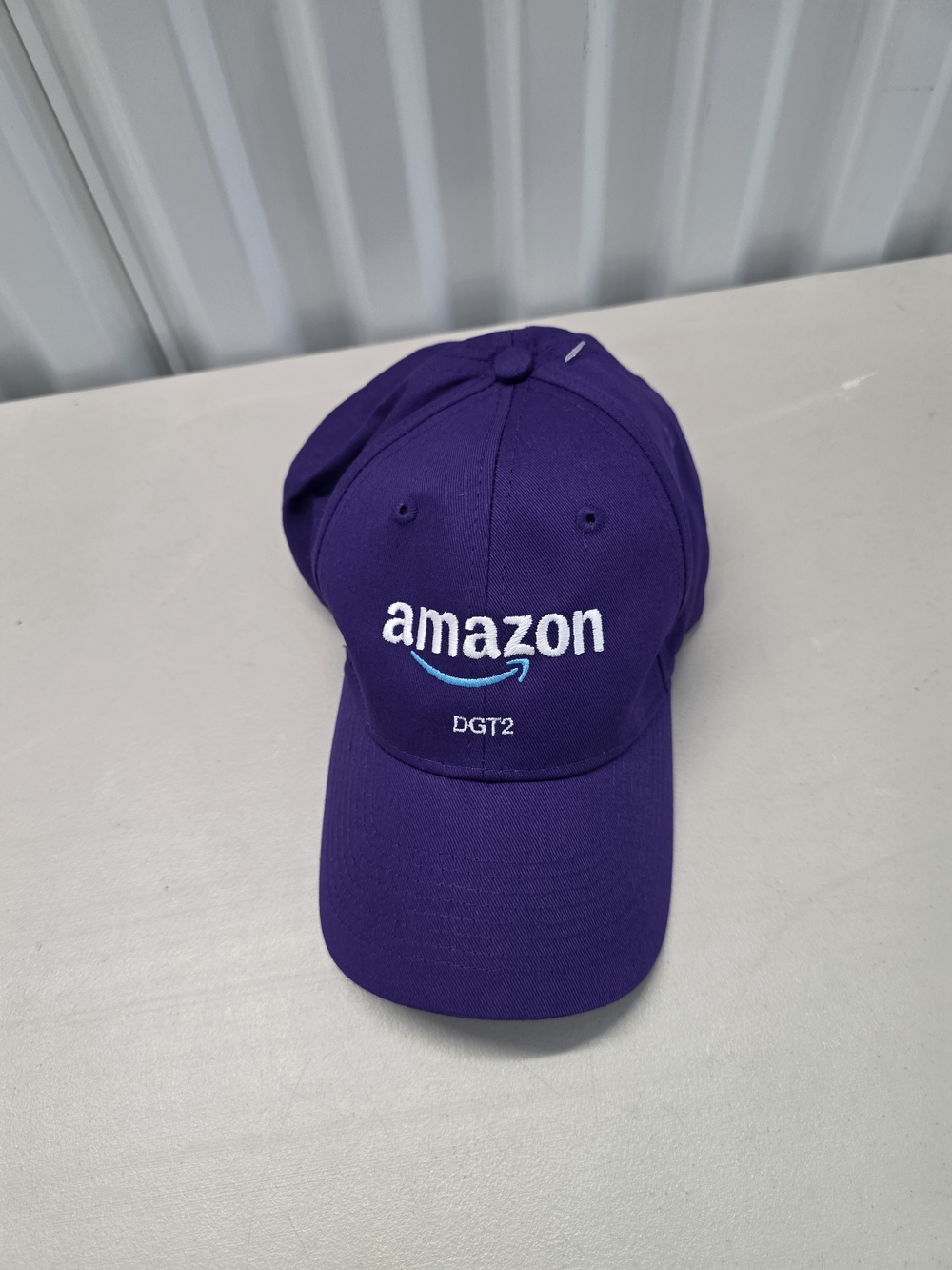 Amazon Embroidered Purple Logo Baseball Cap